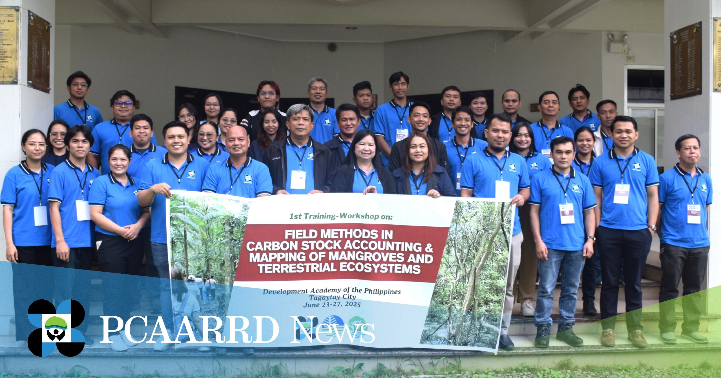 Capacity for mangrove and terrestrial carbon stock accounting boosted through DOST-PCAARRD and DENR-ERDB training